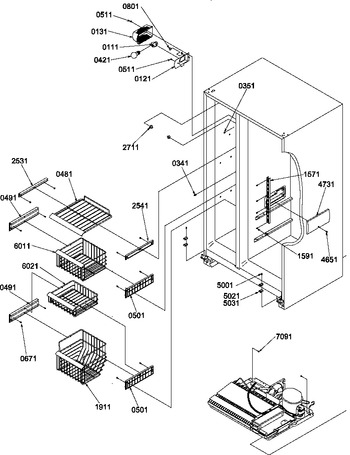 Diagram for SBDE20TPE (BOM: P1190905W E)