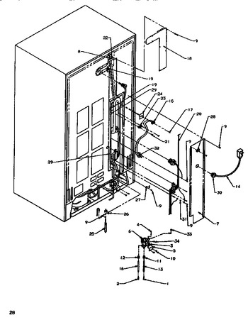 Diagram for SRDE520SBW (BOM: P1183102W W)