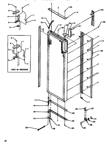 Diagram for SRDE520SBW (BOM: P1183102W W)