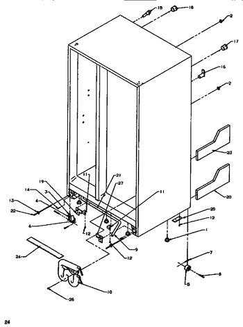 Diagram for SRDE520SBW (BOM: P1183102W W)