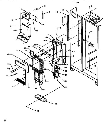 Diagram for SRDE520SBW (BOM: P1183102W W)