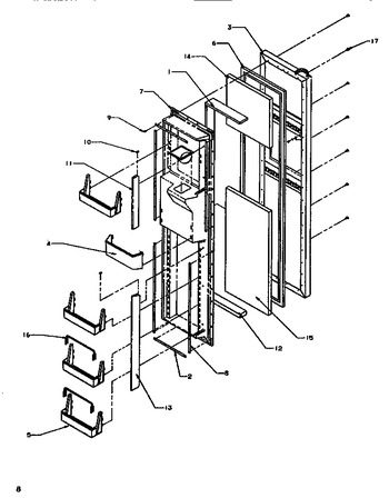 Diagram for SRDE520SBW (BOM: P1183102W W)