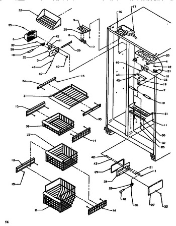 Diagram for SRDE520SW (BOM: P1183101W W)