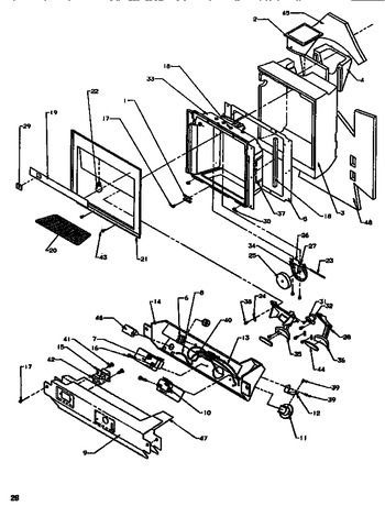 Diagram for SRDE520SBW (BOM: P1183102W W)