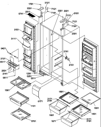 Diagram for SBDE520SW (BOM: P1185202W W)