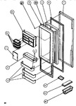 Diagram for 15 - Ref Door