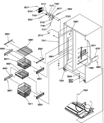 Diagram for SBDX520TW (BOM: P1308402W W)