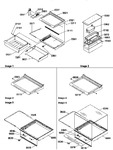 Diagram for 13 - Shelves, Deli, And Crisper Assemblies