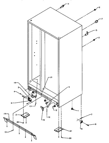 Diagram for SBI20S2E (BOM: P1190701W E)