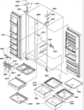 Diagram for SBI20S2W (BOM: P1190703W W)