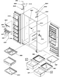 Diagram for 09 - Ref/fz Shelves, Lights, And Hinges