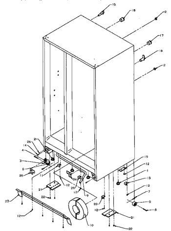 Diagram for SCD25N2W (BOM: P1181323W W)