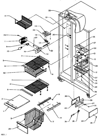 Diagram for SCD25N2W (BOM: P1181319W W)