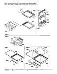 Diagram for 03 - Deli, Shelves, Crisper Assemblies & Acs