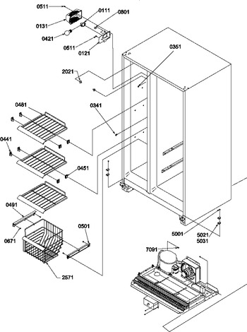 Diagram for SCD25TBL (BOM: P1190428W L)