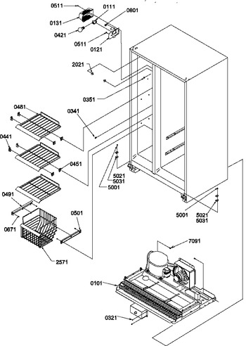 Diagram for SCD25TW (BOM: P1190425W W)