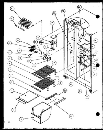 Diagram for SCDE25J (BOM: P7870104W)