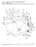 Diagram for 05 - Cabinet, Top Cover & Water Valve (rear)