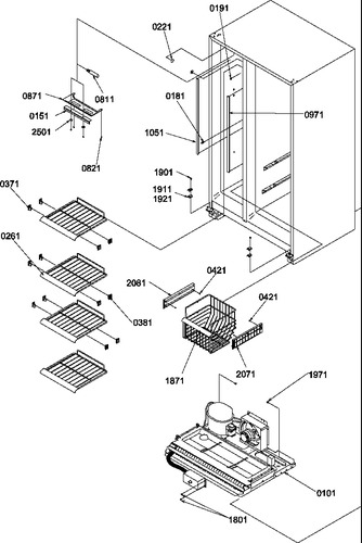 Diagram for SG521SBL (BOM: P1197002W L)