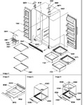 Diagram for 10 - Ref/fz Shelves, Lights, And Hinges