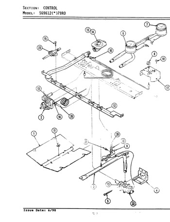 Diagram for SG9612A79RO