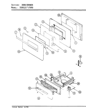 Diagram for SG9612A79RO