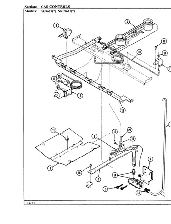 Diagram for SKG9611W540R