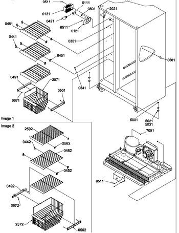 Diagram for SGD22TL (BOM: P1303510W L)