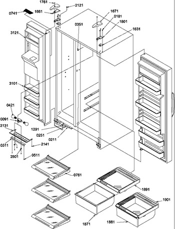 Diagram for SGD22TL (BOM: P1303510W L)