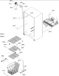 Diagram for 06 - Freezer Shelves And Lights