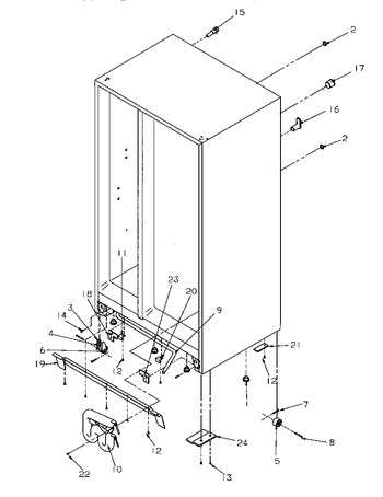 Diagram for SGD521SBL (BOM: P1197101W L)