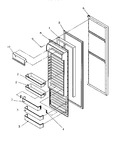 Diagram for 11 - Ref Door