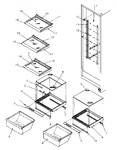 Diagram for 13 - Ref Shelving And Drawers