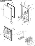 Diagram for 08 - Refrigerator Door