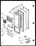 Diagram for 08 - Ref Door