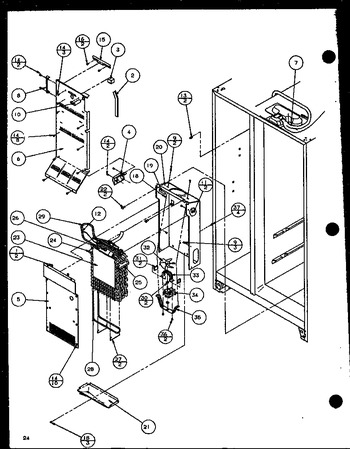 Diagram for SLD25MP2W (BOM: P1121109W W)