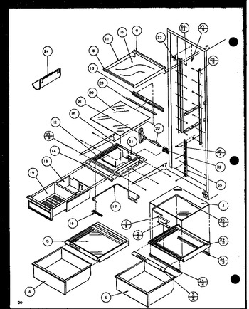 Diagram for SLD25MP2W (BOM: P1121109W W)