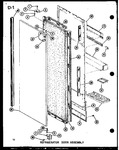 Diagram for 11 - Ref Door Assy