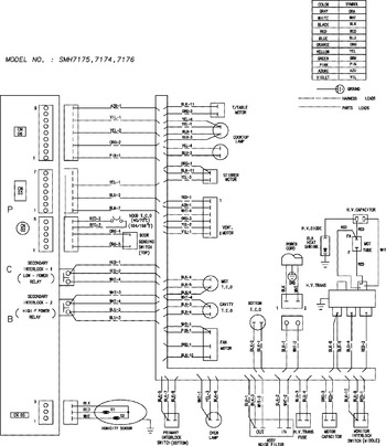 Diagram for SMH7175WE