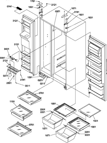 Diagram for SPD25TW (BOM: P1303505W W)