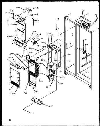 Diagram for SZD20NW (BOM: P1162501W W)