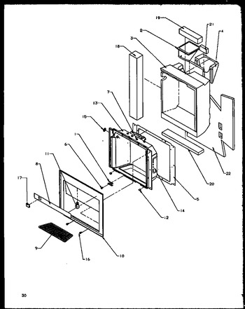 Diagram for SZD20NW (BOM: P1162501W W)