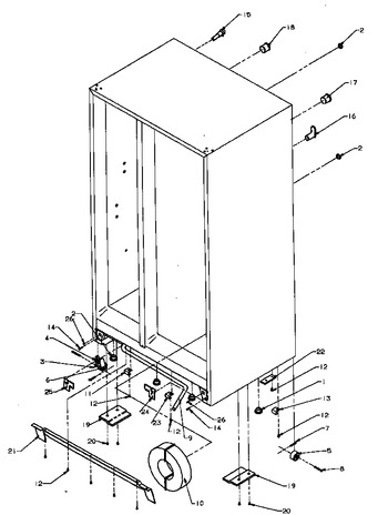 Diagram for SQD22NW (BOM: P1181301W W)