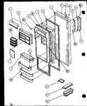 Diagram for 14 - Ref Door