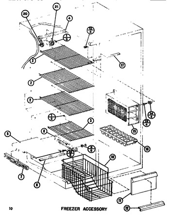 Diagram for SR19F1 (BOM: P7700008W)