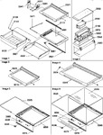 Diagram for 03 - Deli/shelf/crisper/accessories