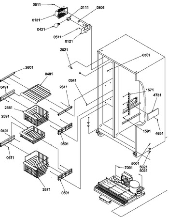 Diagram for SRD25S3L (BOM: P1190325W L)