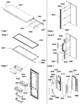 Diagram for 12 - Refr. Door, Trim And Handles