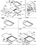 Diagram for 03 - Deli, Shelf, And Crisper Assemblies