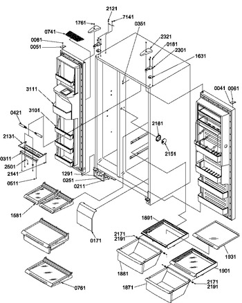 Diagram for SRD520TW (BOM: P1313101W W)